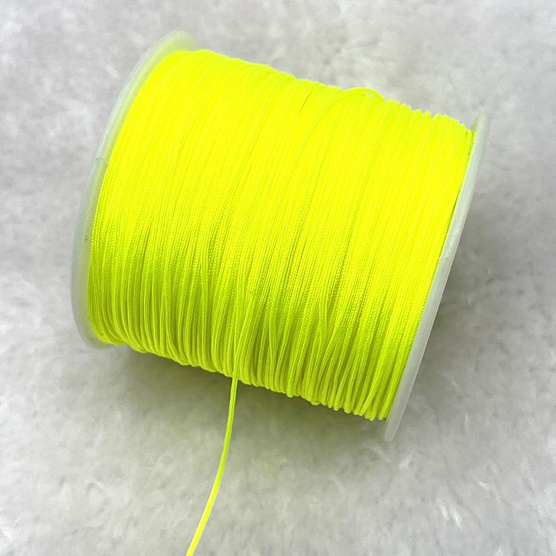 5yards 1.5mm Nylon Cord Thread Chinese Knot Macrame Cord Bracelet Braided String DIY Tassels Beading Shamballa Thread