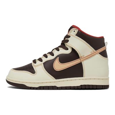 Dunk High GS Baroque Brown Kids Sneakers Sesame Coconut-Milk Mystic-Red DB2179-200