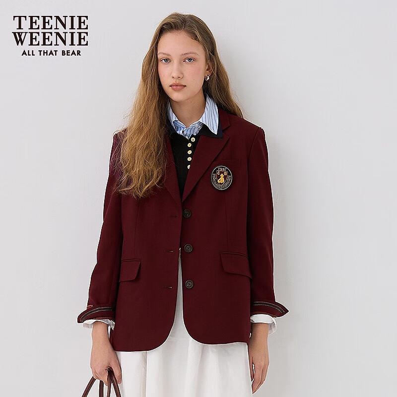 Teenie Weenie Women's Vintage Academy Badge Blazer