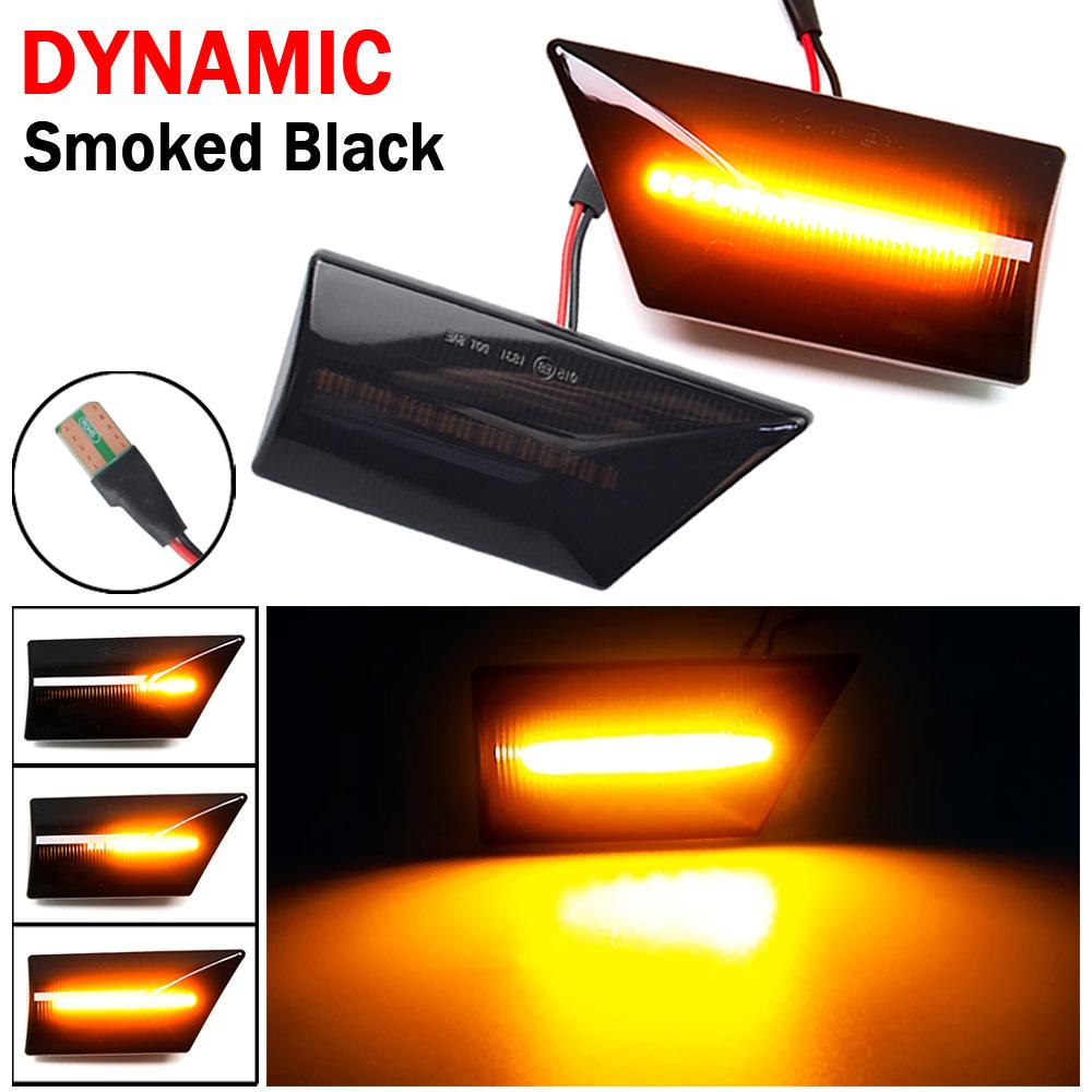 Car Led Dynamic Turn Signal Light For Opel Vectra C 2002-2008 Signum 2003-2008 Side Marker Fender Lights Blinker Indicator