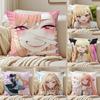 Romantic Japanese Anime MMy Dress Up Darling Cushion Cover Pillowcase Antidustmite living Room Sofa Decor Cushion Room