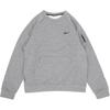 Bluză Fleece cu Gât Rotund și Buzunar Therma-Fit Solid Bărbați Sweatshirt Gri FB8506-063