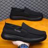 Casual shoes ultra light old Beijing cloth mesh cloth breathable lightweight non-slip one foot pedal men's shoes comfortable and versatile