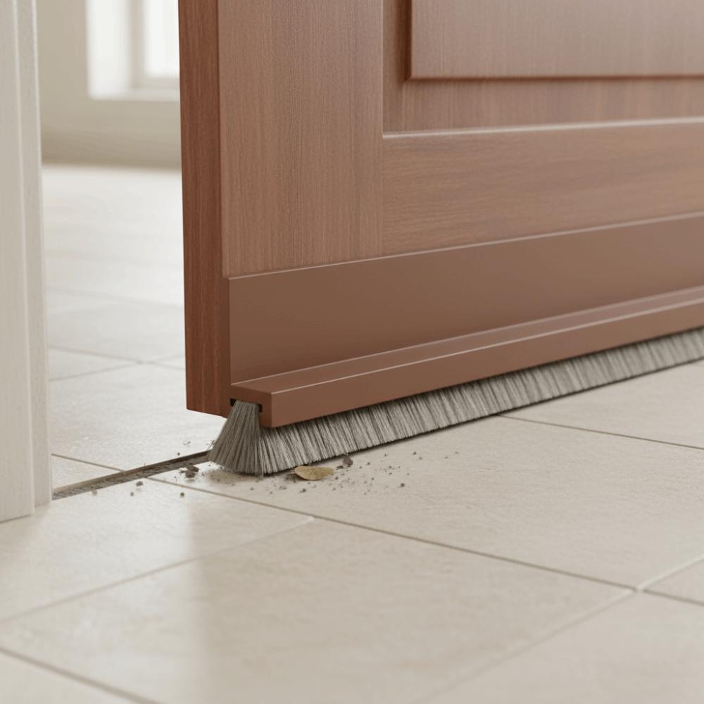 100cm Bürstendichtung Selbstklebende Dichtung Professioneller Türspaltabdichter Wohnheim