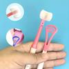 Silicone U-shaped Toothbrush, 360 Degree U-shaped Soft Silicone Brush Head, Household and Travel Dental Care Toiletries