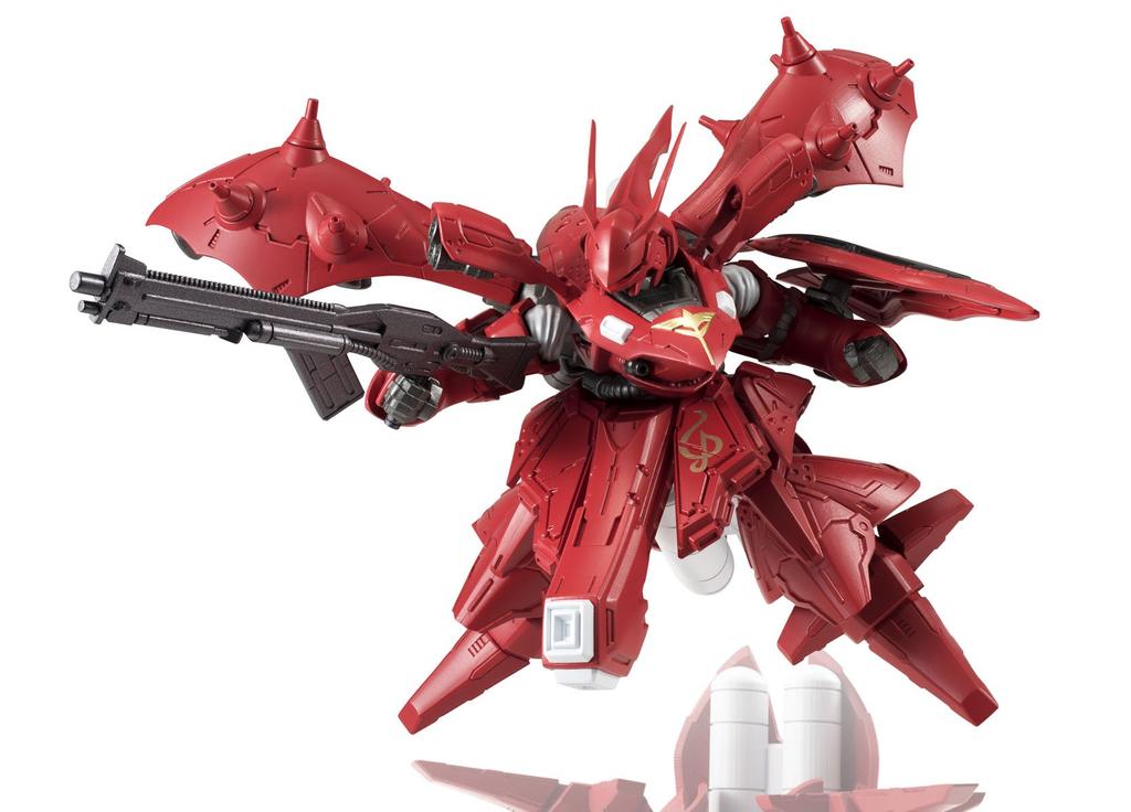 TAMASHII NATIONS NXEDGE STYLE Mobile Suit Gundam Counterattack Beltorchika Children Nightingale 90mm Painted Movable Figure Char's [MS UNIT] Approx.
