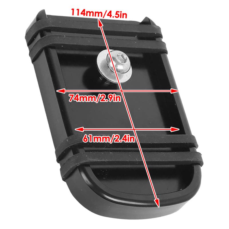 Motorcycle Large Foot Pegs Footrest Brake Pedal Pad Cover for Harley Touring Dyna Electra Glide Road Glide