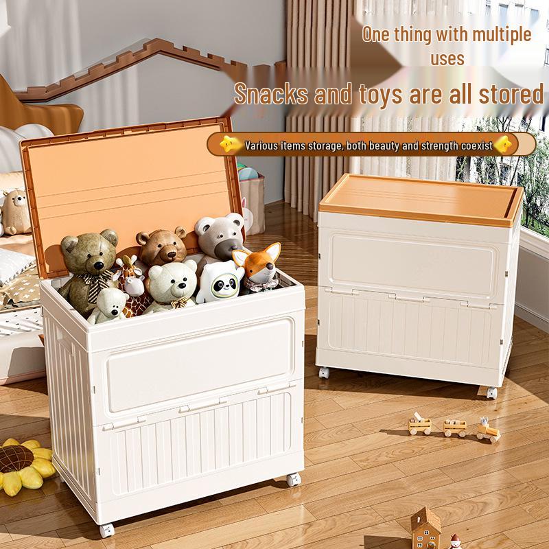 Large Capacity Folding Storage Box for Household Clothes and Jackets