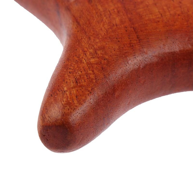 Dřevěný trojúhelníkový masážní přístroj na tělo Akupunktura Terapie Reflexologie Relaxace Uvolnění stresu