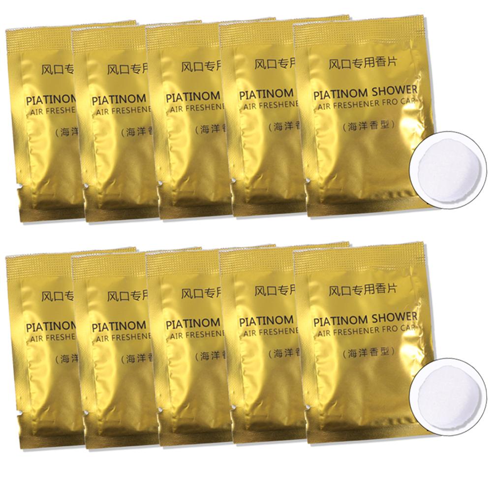 Fragrance Tablets for Car Vents Universal Air Freshener Auto Air Outlet Aromatherapy Clip Perfume Diffuser Fragrance Supplement