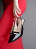 Shoetopia Women's Slingback Pumps  Pointed Toe Elegant Stylish Classic High Heels with Bow Knot and Adjustable Strap