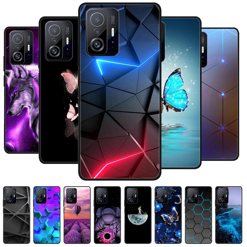 Für Xiaomi 11T Pro Hülle Für Xiaomi mi 11T Pro Hüllen Stoßfestes Silikon Weiches TPU Handy Rückseite Abdeckung Für Xiaomi 11T Pro Fundas