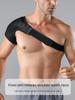 Suporte de Ombro com Almofada de Pressão para Homens Mulheres, Suporte de Ombro Ajustável para Lesão do Manguito Rotador, Tendinite, Luxação
