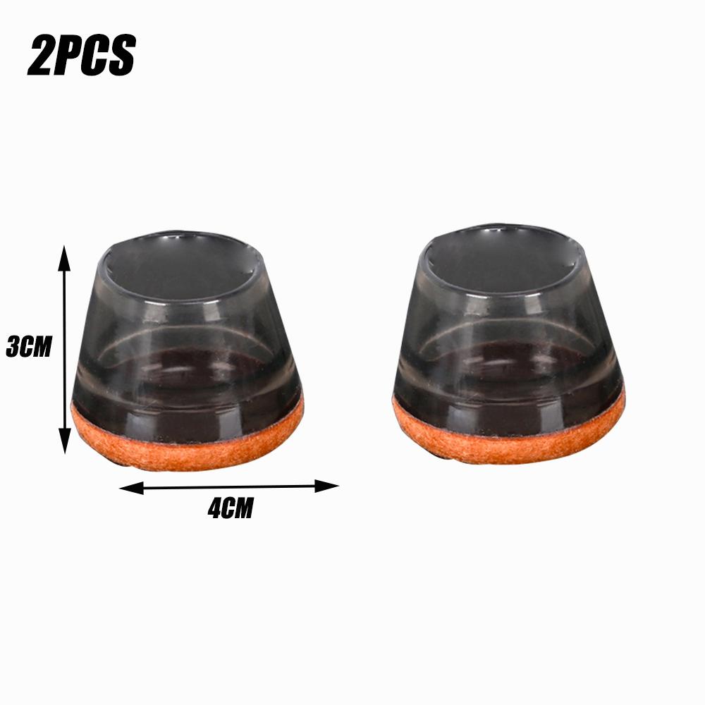 1/4 tk Toolijalg Kummist jalakatted Kaitsepadjad Libisemisvastased Mööbli Lauakatted Sisekodu jaoks Välisõue Aiakontor