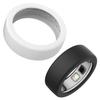 Smart Ring Cover 2 Pcs Silicone Protector for Oura Ring5, Ultra-Thin Sleeve, Durable Protection Scratch Resistant Waterproof All Round Daily Women Men