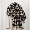 Qiandongge 70 autumn and winter skin-friendly and warm imitation cashmere printed scarf classic versatile shawl