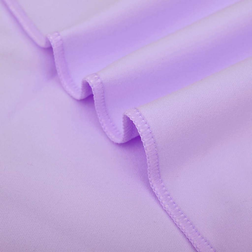 Sports Towels 2 pcs Purple 100 x 50 cm Polyester and Polyamide