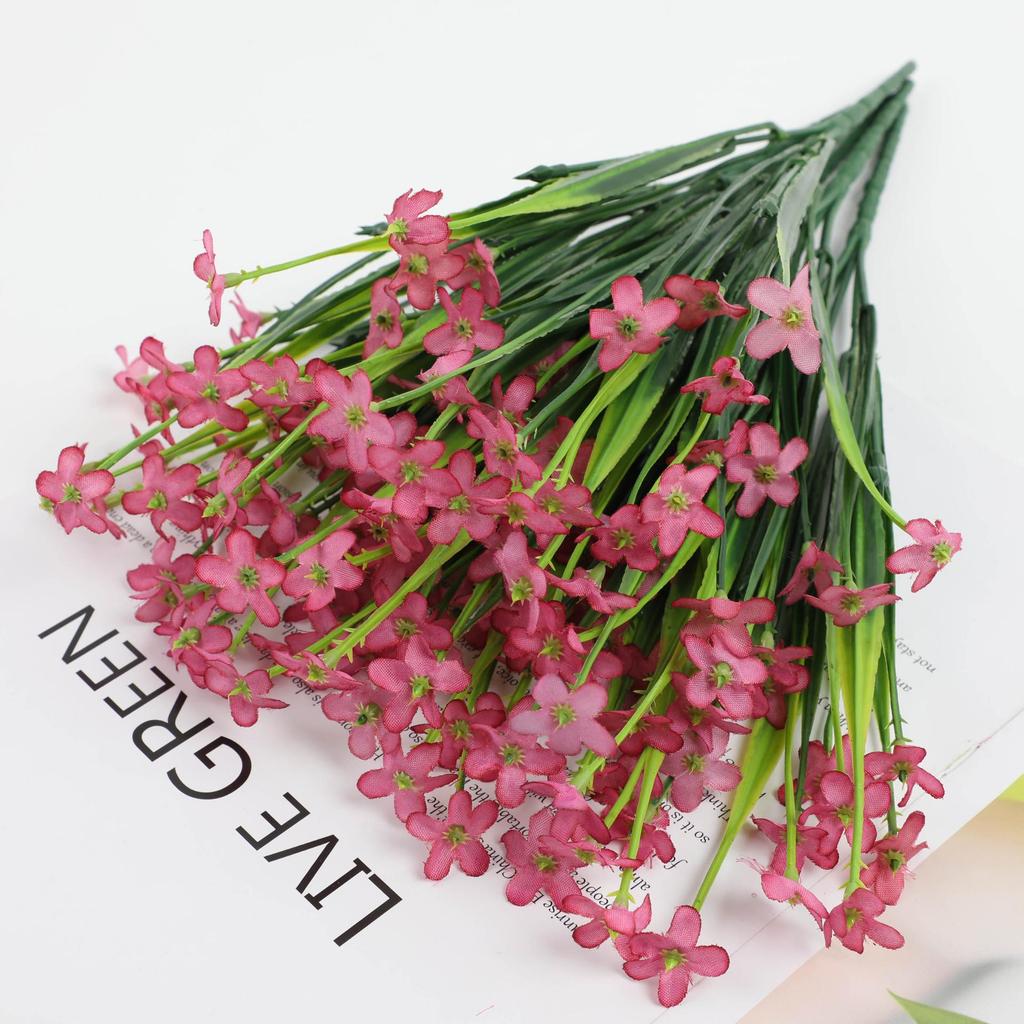 Artificial Greenery Bouquets for Home, Hotel, Wedding, and Decoration