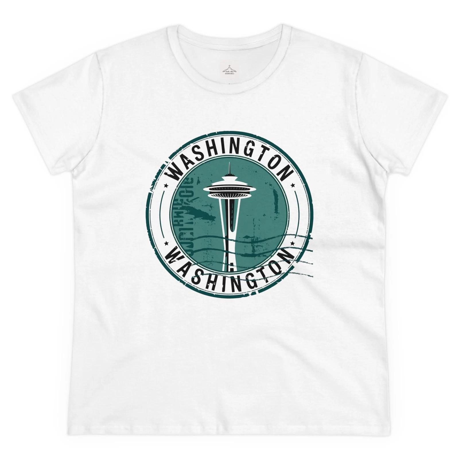 

Seattle Vintage Logo Women s Tee, Travel Souvenir Shirt, Casual Outfit, Gift for XL