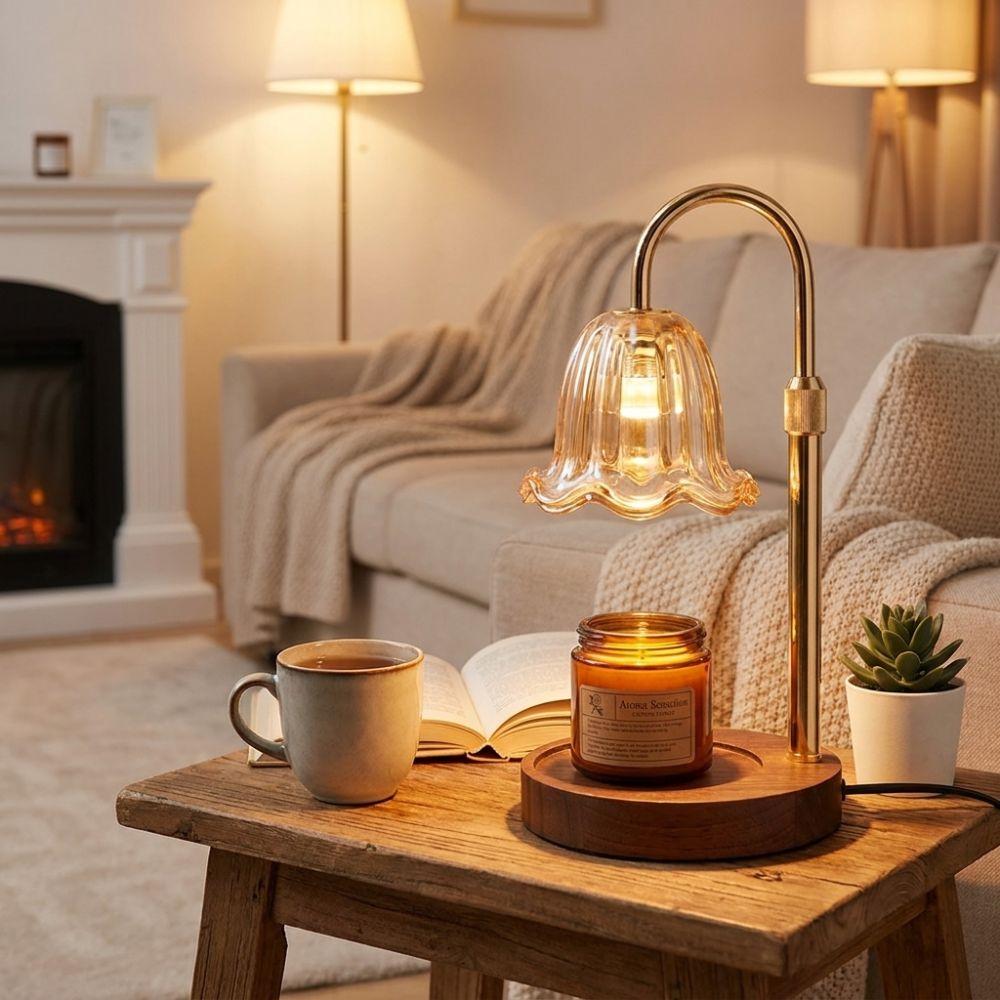Timer Candle Warmer Lamp Adjustable Height Wax Melting Lamp Wax Warmer Lamp  Office