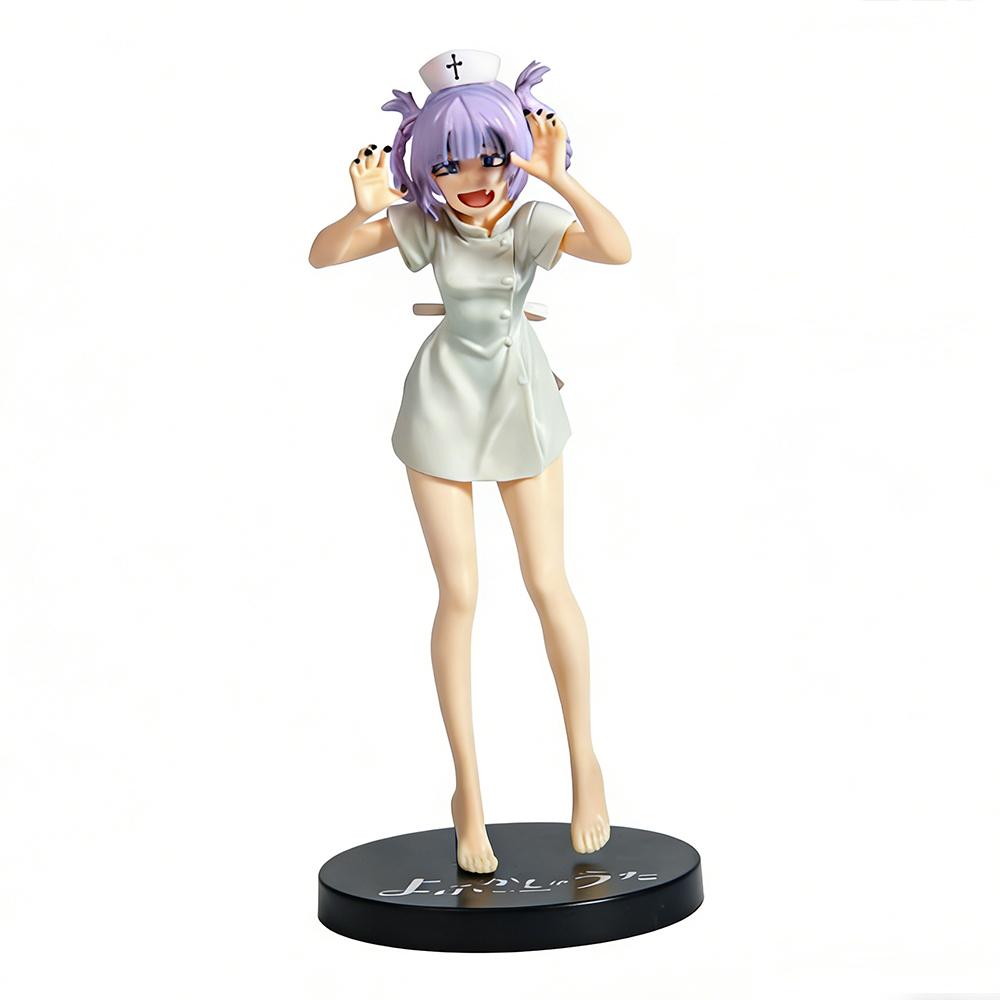 

19cm Call Of The Night Anime Nanakusa Nazuna Vampire Nurse PVC Action Figure Collection Model Doll Ornaments Playthings Present