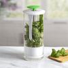 1PC Vegetables Fresh Preservation Bottle For Refrigerator Herb Saver Storage Container Fresh Herb Keeper Vanilla Kitchen Tool