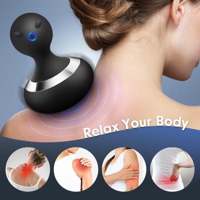 Kabelloses elektrisches Massagegerät mit 10 starken Vibrationen, wiederaufladbares Hand-Nackenmassagegerät, Körpermassagegerät für Rücken, Taille und Beine