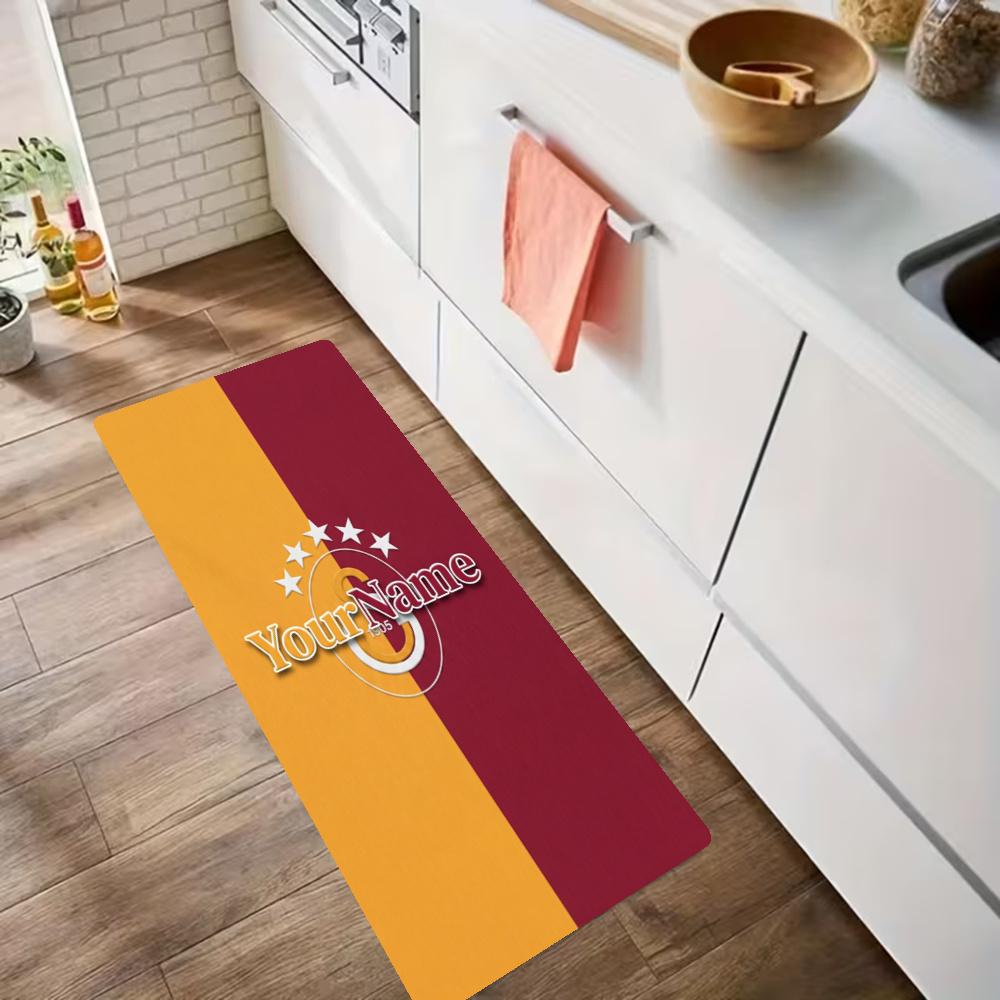 Galatasaray Customize Your Name Kitchen Rug Runner Rug Laundry Mat Hallway Entryway The Best Gift Choice