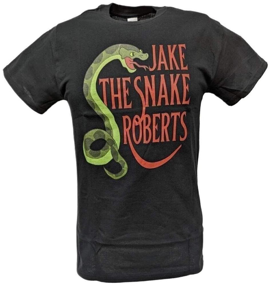 Jake the Snake Roberts Python Power Black Tshirt M