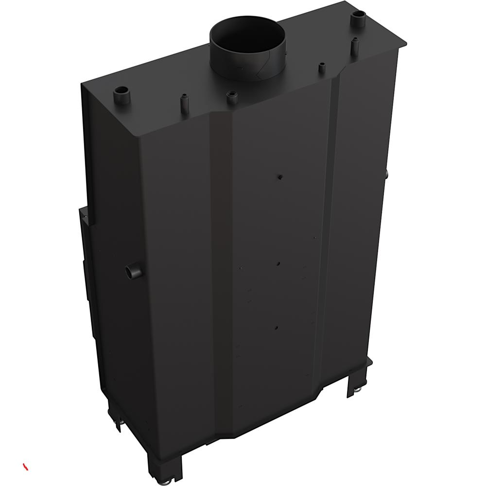 Water heating fireplace KRATKI LUCY 16 kW Ø 200