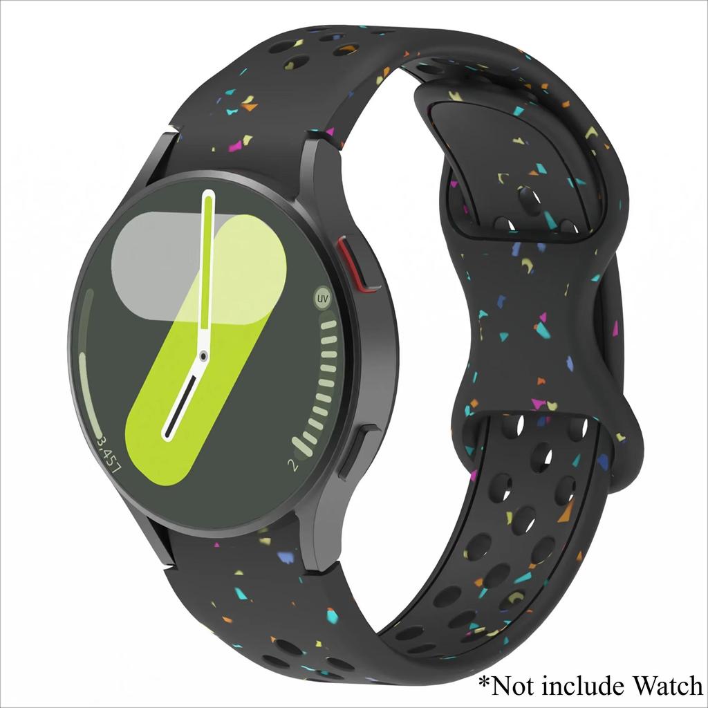 Silikonový řemínek pro Samsung Galaxy Watch 7 FE 6 4 Classic 5 pro 44mm 40mm 43mm 47mm 45mm Náramek pro Galaxy Watch 6 7 Řemínek