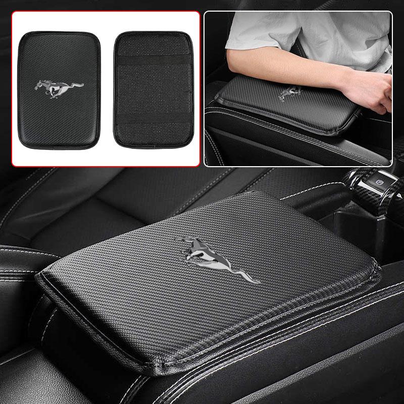 1 Stuks Auto Armleuning Box Matten Middenconsole Covers Styling Voor Ford Focus Mk2 Party Mk3 Ranger Mondeo Mk4 Fiest Auto Accessoires