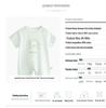 Pure Cotton Short Sleeve Baby Onesie - Newborn Summer Pajama Bodysuit