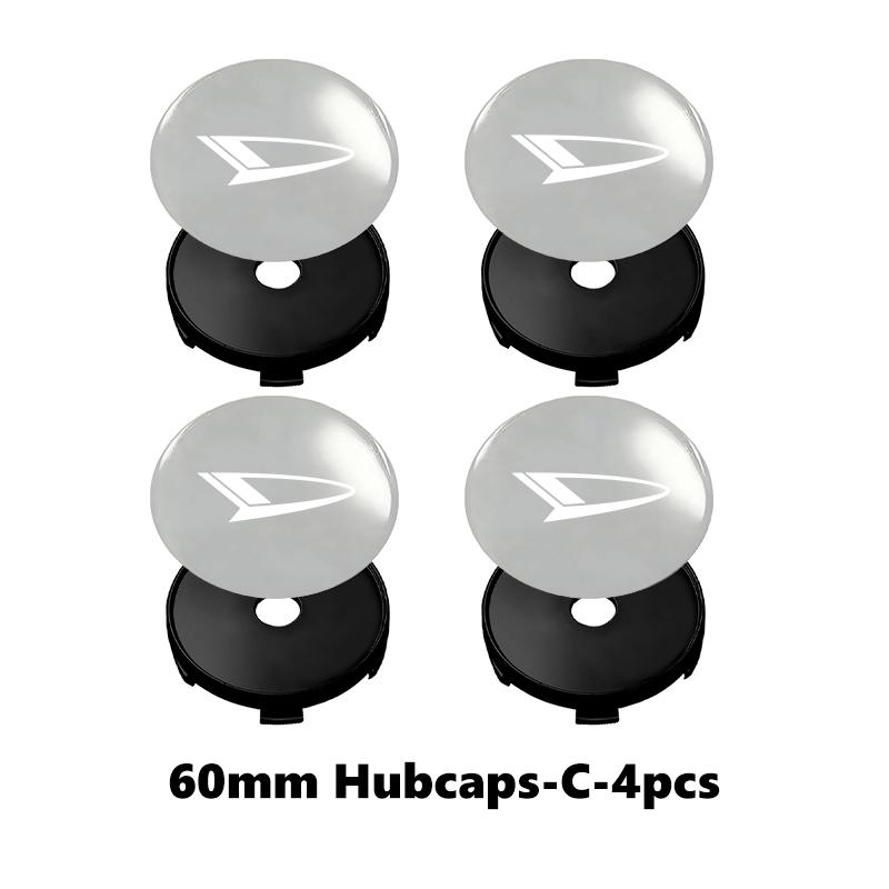 

Car Logo Wheel Hub Sticker Wheel Center Cap Base Accessories For Daihatsu Luxio Terios Sirion Mira Materia Rocky Move Terios YRV
