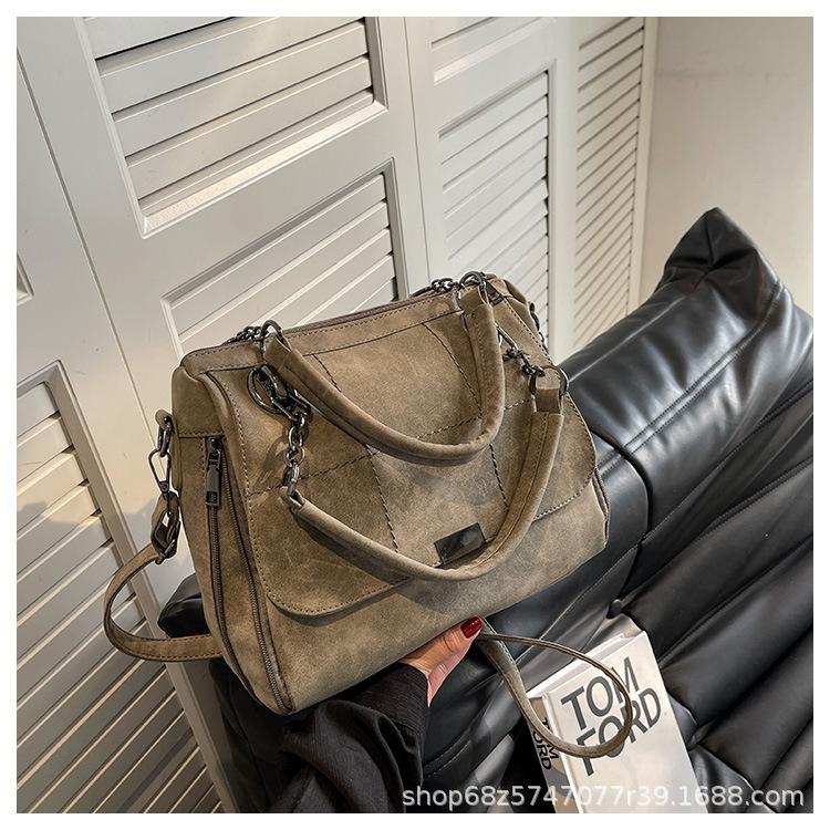 Today's Popular Bag Women's 2025 Four-season Frosted Crossbody Bag Portable Commuter Tote Bag