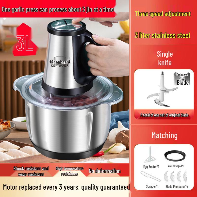 Electric Garlic and Ginger Mincer Chopper