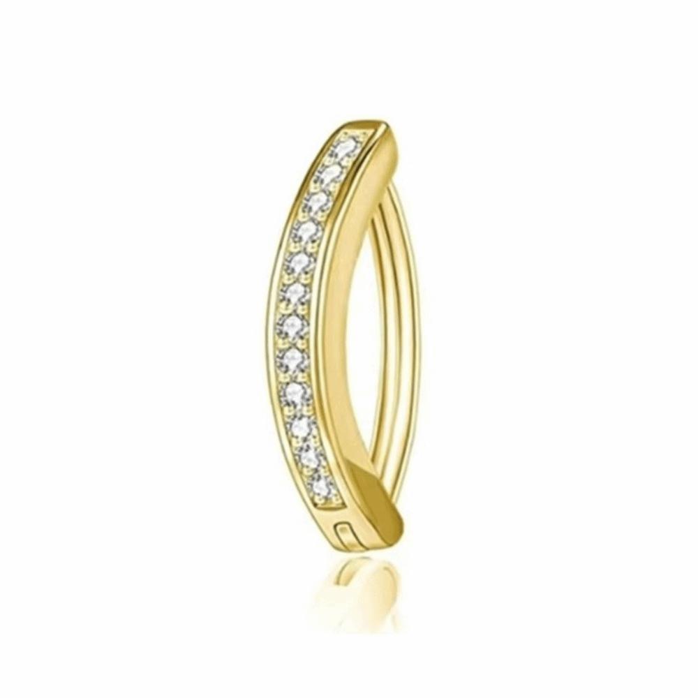 Sexy Gem Navel Piercing Butterfly Shiny Body Jewelry Cute Zircon Belly Button Rings  Gift