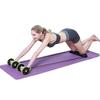 Resistance Bands Ab Roller Knee Mat Waist Slimming Device Abdominal Wheel  Fitness Training