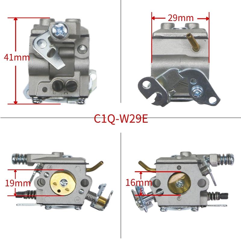 Chaaw Carburetor Kit For Husqvarna 36 41 136 137 141 142 Zama C1Q-W29E