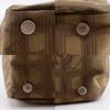 Chanel Tote MM Tote Bag A15991 New Travel Line Khaki Nylon Canvas Women Used