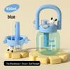 Large Capacity Big Belly Plastic Water Cup with Straw