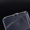 Νέα μικρή διαφανής πλαστική θήκη αποθήκευσης Καθαρή τετράγωνη οθόνη πολλαπλών χρήσεων