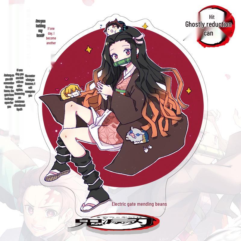 Demon Slayer 40-1 Duży Akrylowy Standee: Kolekcjonerska figurka Tanjiro i Nezuko