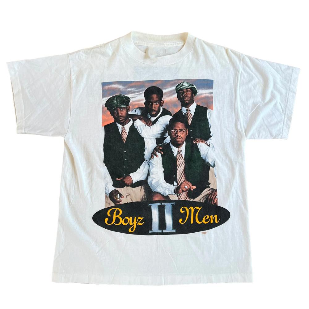 Boyz II Men Band Heavy Cotton White S-5XL Shirt Unisex T-Shirt S