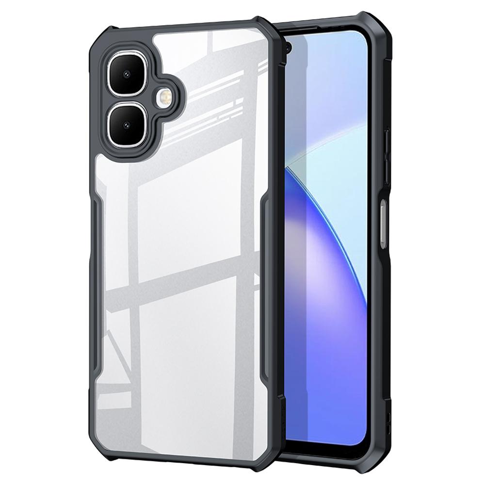 XUNDD For Infinix Smart 10 Case Dropproof TPU+Acrylic Clear Back Phone Cover