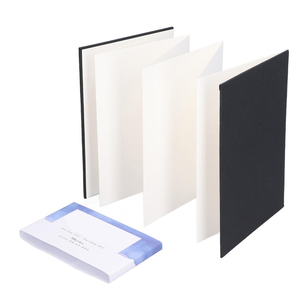 Watercolor Book Organ Design Foldable Professional Painting Book for Artists Students Watercolor Sketch Painting