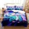Idol Singer Bedding Set Single Twin Full Queen King Size Bed Set Adult Kid Bedroom Duvet Cover Sets 3D Print  Love Live!
