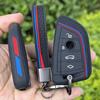 Silicone Car Key Case for 216i F46 X1 X2 X3 X5 X6 GT 2 5 6 7 8 Series M5 Smart Keyless Remote Control Fobs Protector Cover