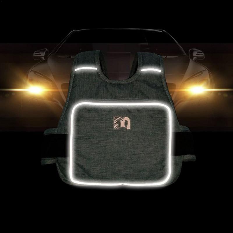 Oxford Cloth Motorcycle Safety Belt For Kids With Bag Rear Seat Grab Handle Strap Harness Adjustable Child Reflective Strip