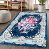 European Luxury Living Room Carpet Bedroom Bedside Large Floor Mat Washable Non-slip Bathroom Area Footpad Cloakroom Decor Rug